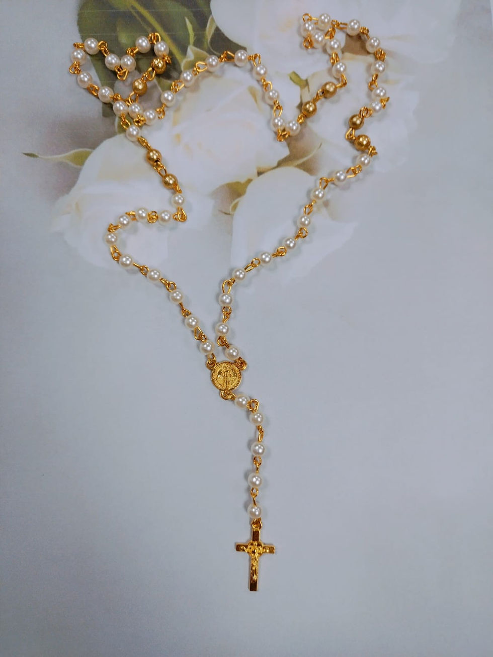 Rosario con medalla San Benito
