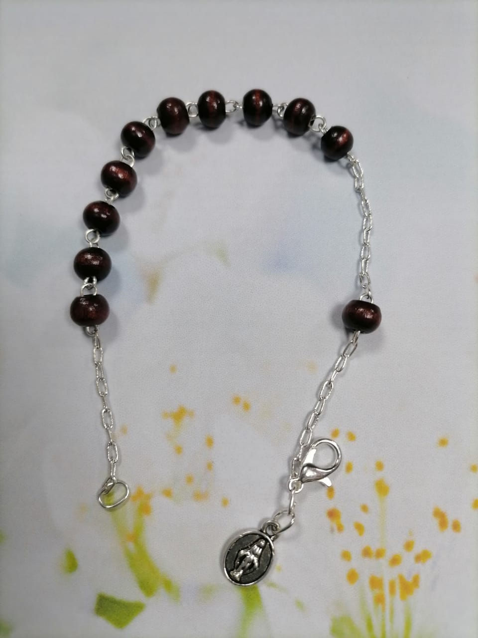 Pulsera denario café