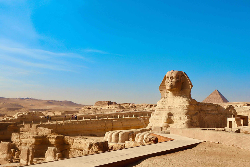 The Great Sphinx, Gyza, Egypt