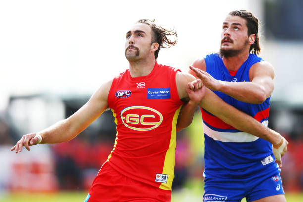 Brayden Crossley has previously played against the Western Bulldogs - today, he plays for them. Source: Getty Images