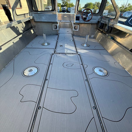 2026 Custom Aluminum Fishing Boat 21ft - Gage Schiestel