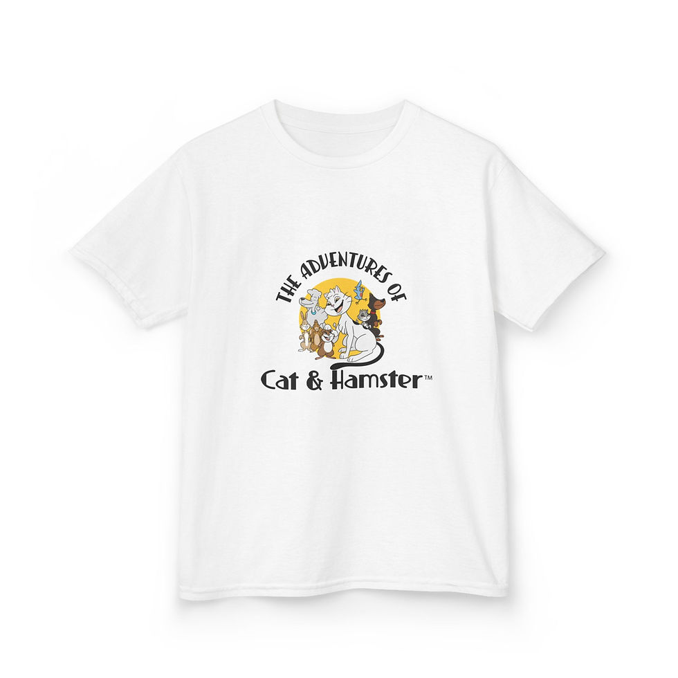 Thumbnail: Kids Cat & Hamster Adventure Tee 