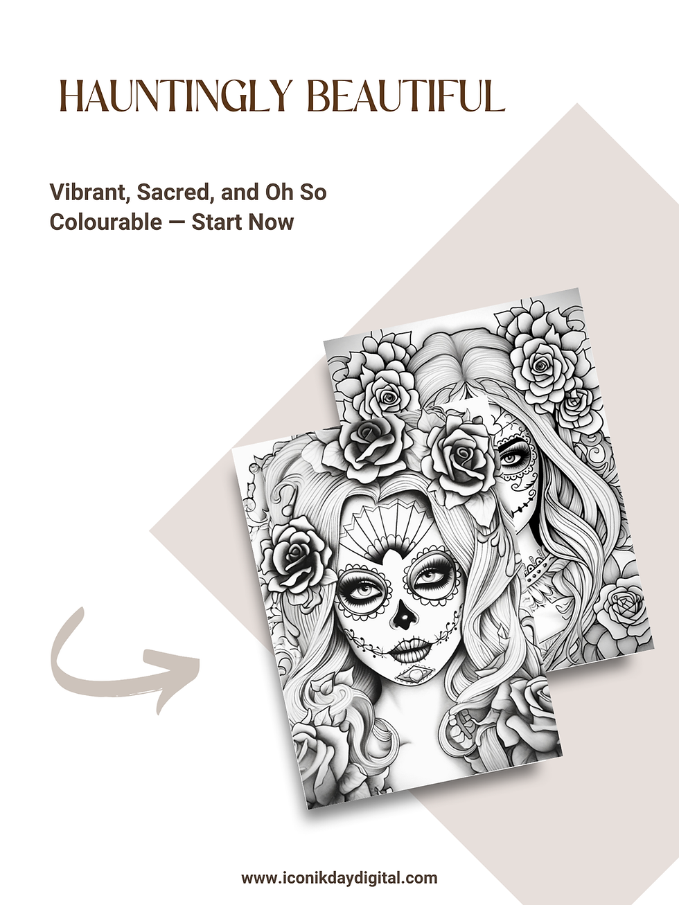 Thumbnail: Luminous Spirits Digital Colouring Book