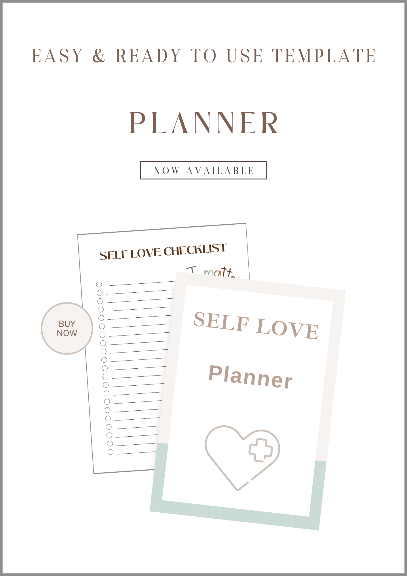 Self Love Planner