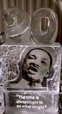 MLK Ice Sculpture