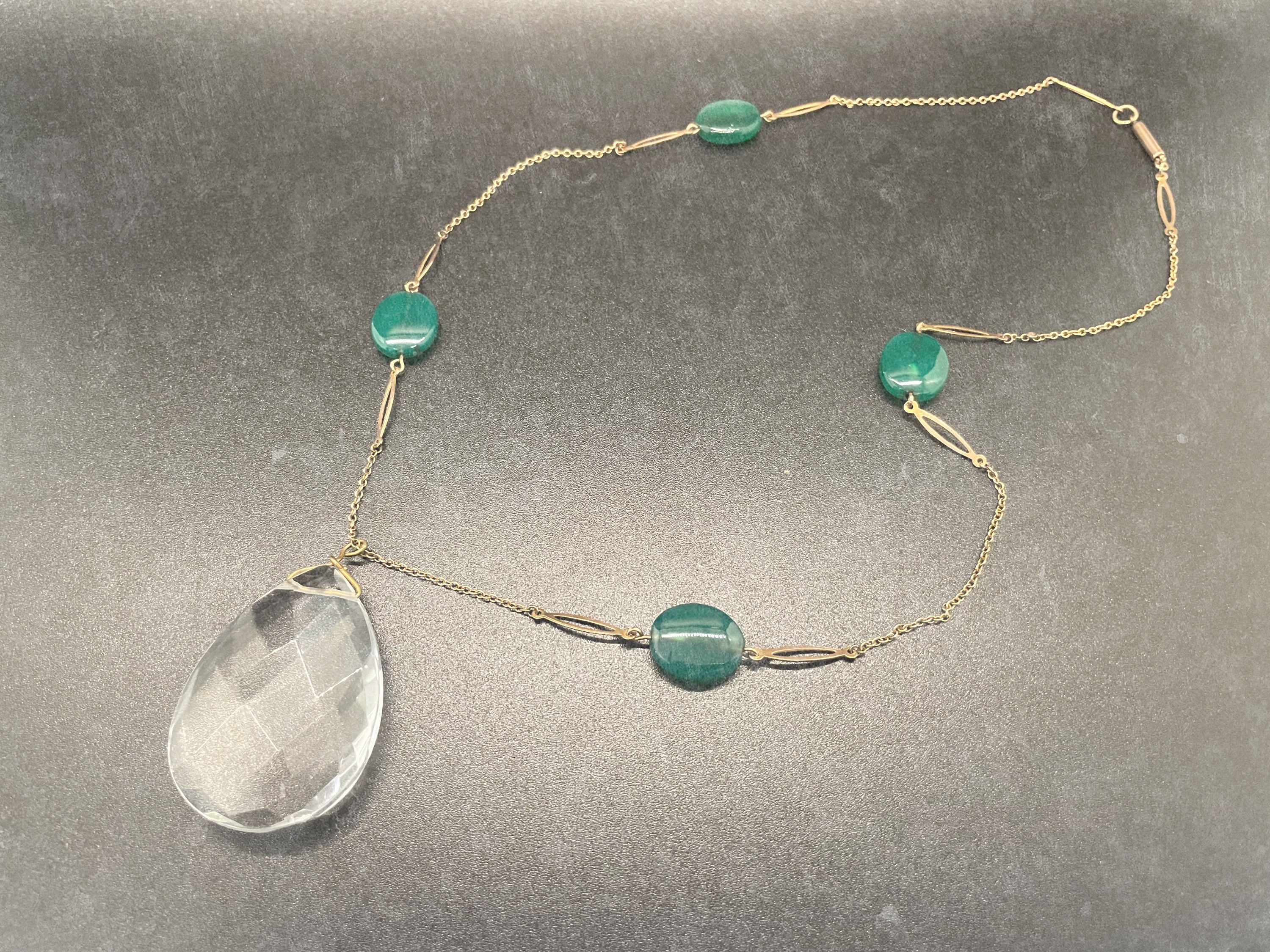 Malachite Chandelier