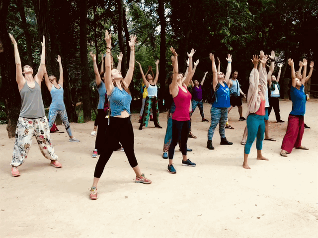 Yoga training, Sri Lanka