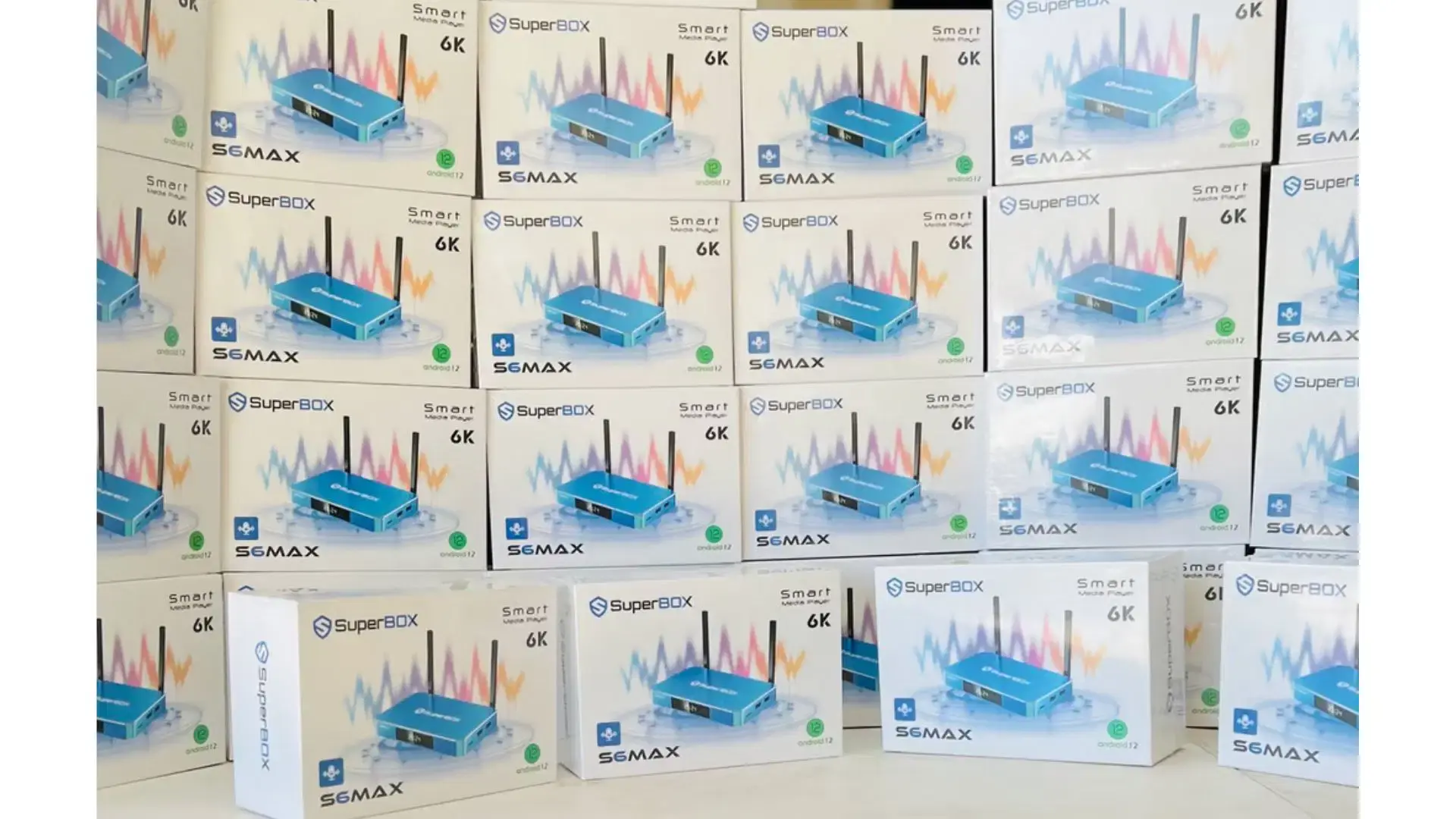 SuperBox S6 Max (Wholesale prices 10X pack) Contact Us before Placing Order