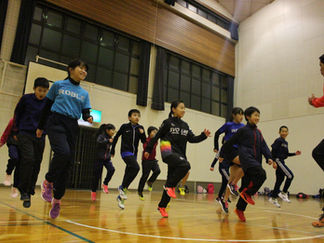 １月最後のスクール指導でした！