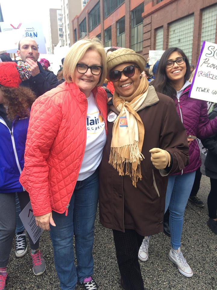 Claire McCaskill at 'March for our Lives