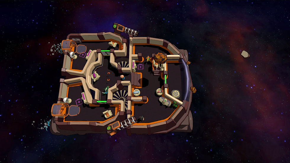 Knowing the layout of your ship is essential.