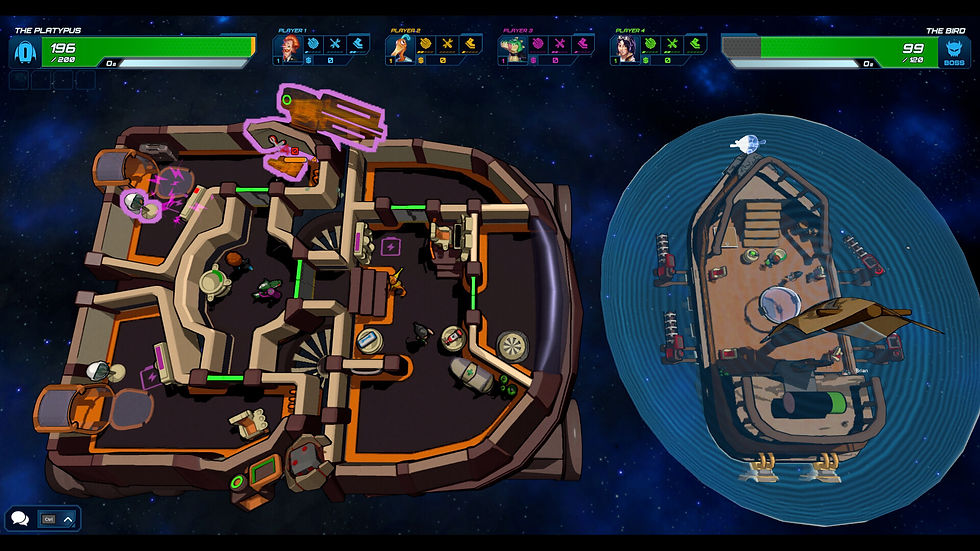 Space pirates, literally.