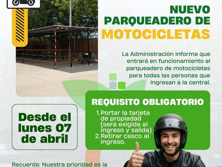Nuevo Parqueadero De Motocicletas 🛵
