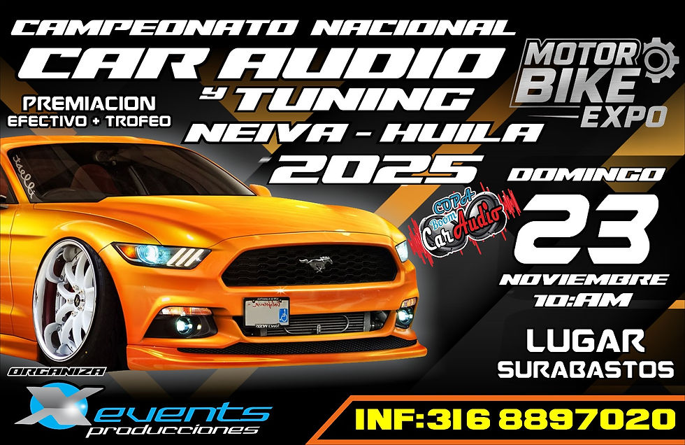 🚘🏎️🔥 ¡Prepárate para vivir la adrenalina en el Motor Bike Expo!