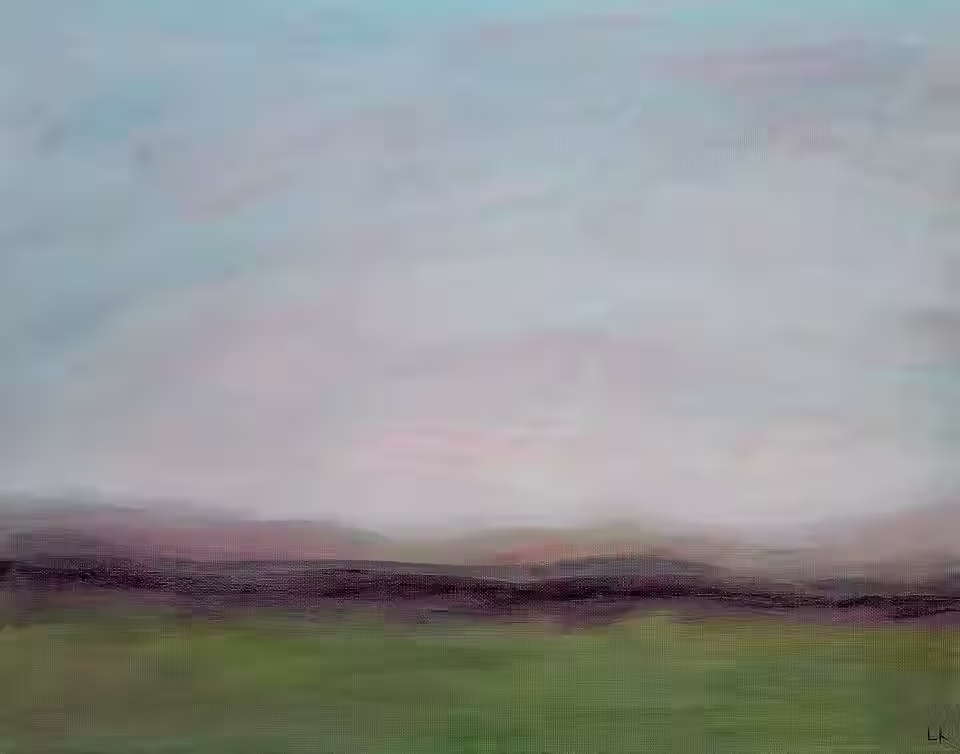 Landscape Study in Red
