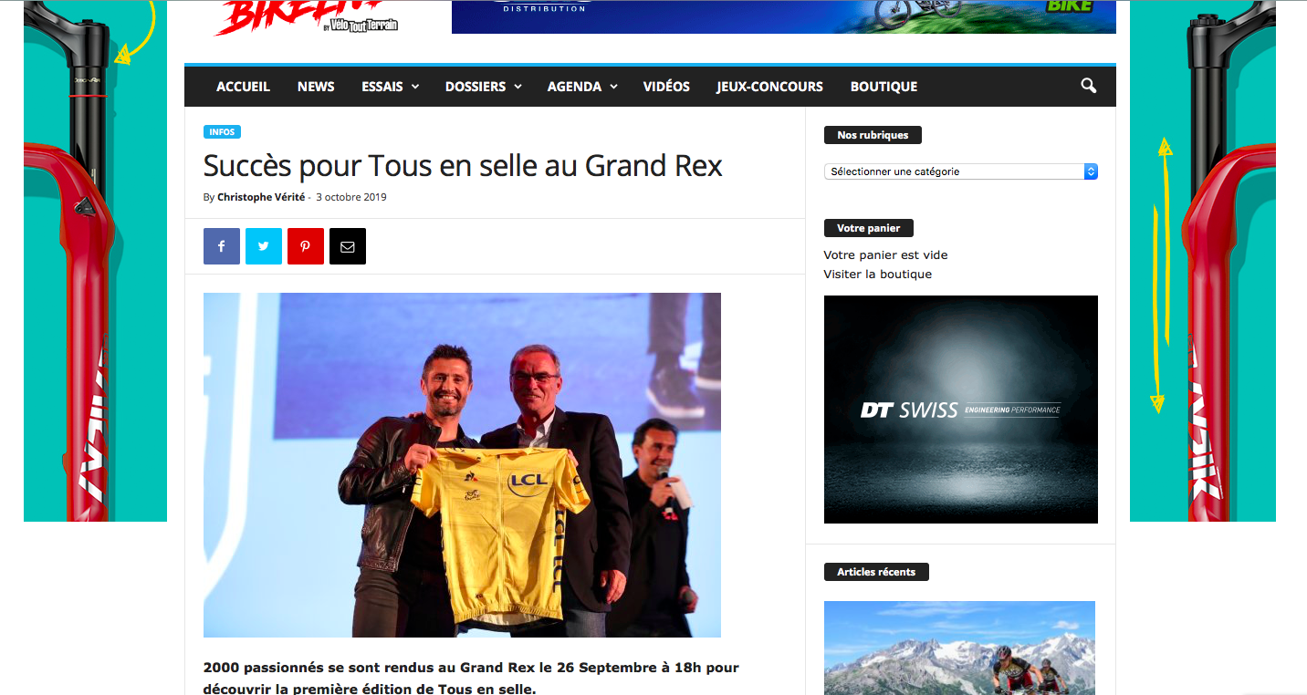 BikeLive - Octobre 2019