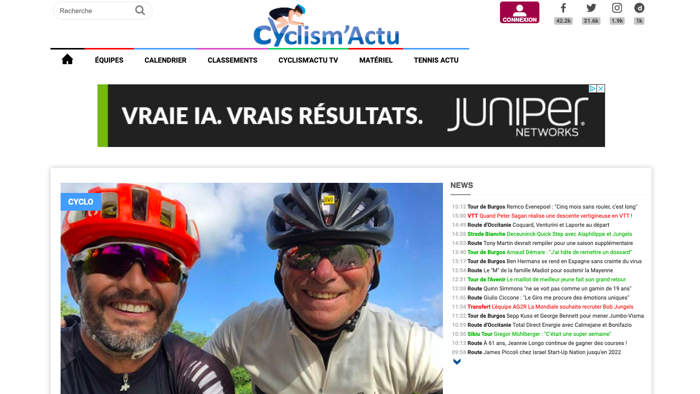 Cyclism'actu - Juillet 2020