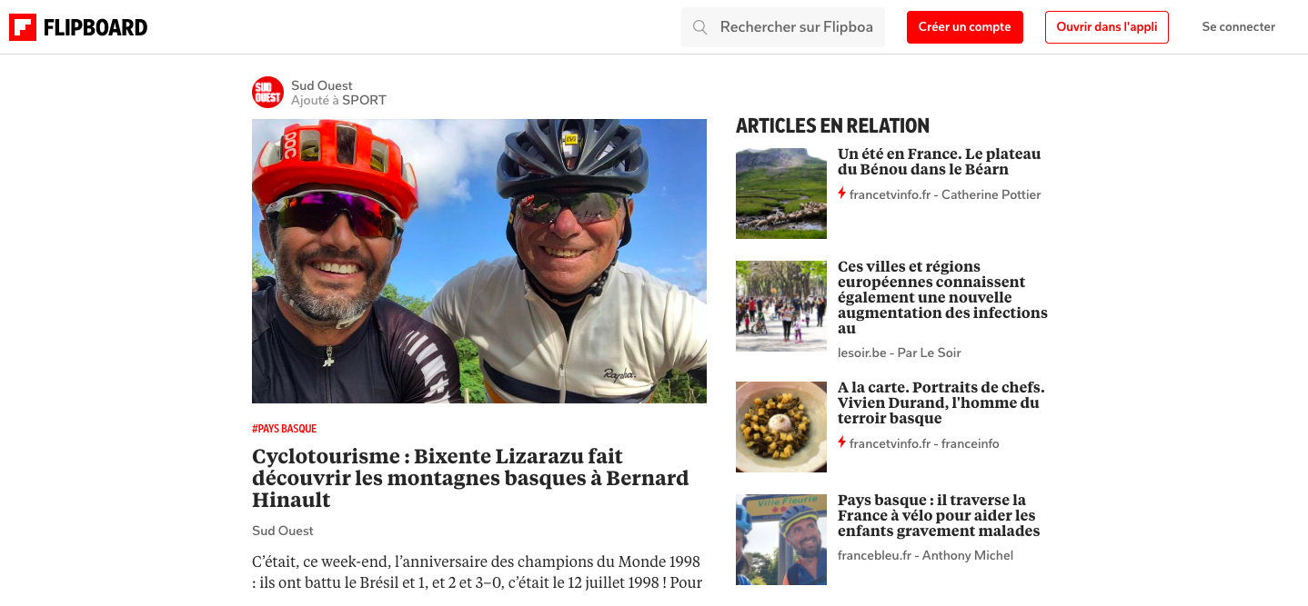 Flipboard - Juillet 2020