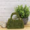 Thumbnail: 8"L Moss Purse Planter
