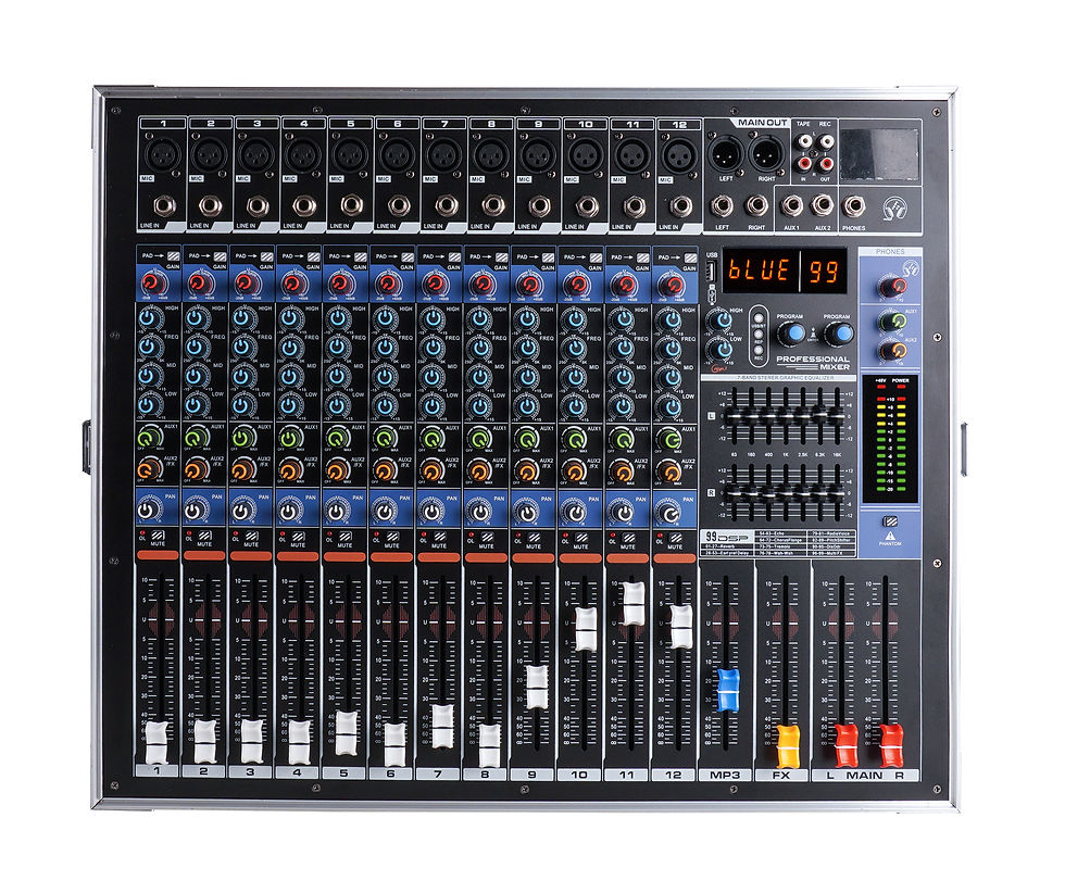 NXG GX12 アナログミキサー 12ch Amazon.com: Yamnweo GX12 Professional Sound Board Console 12