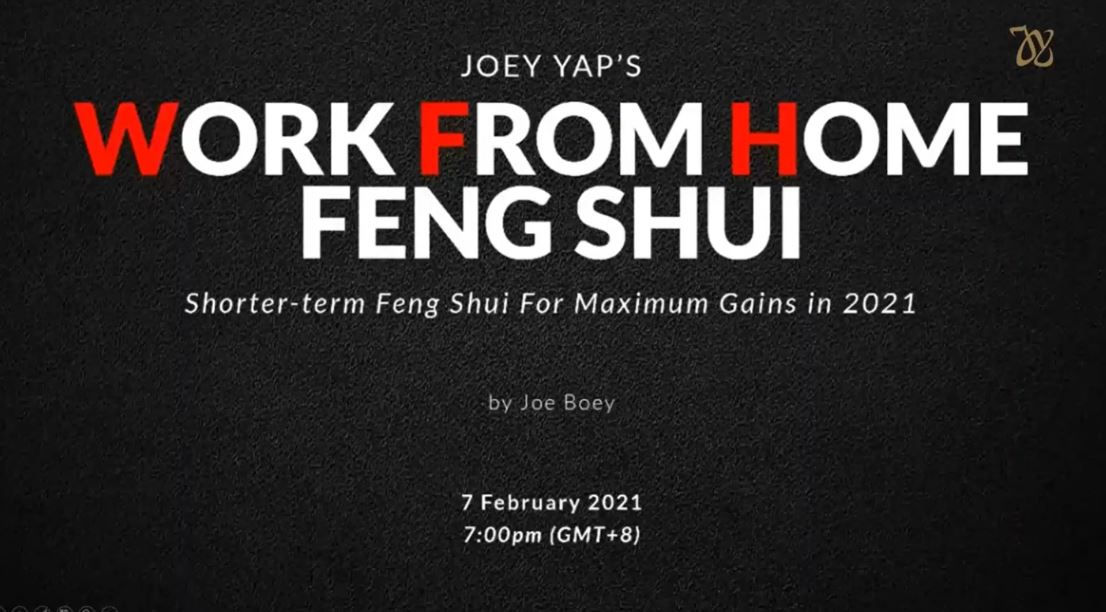 Swork From Home Feng Shui