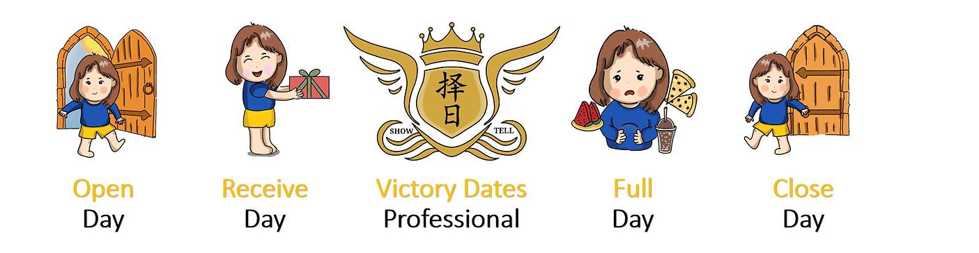 victory dates professional