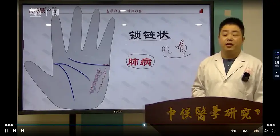 縮圖：太冲老师《掌纹相医学系统课》（视频33集）