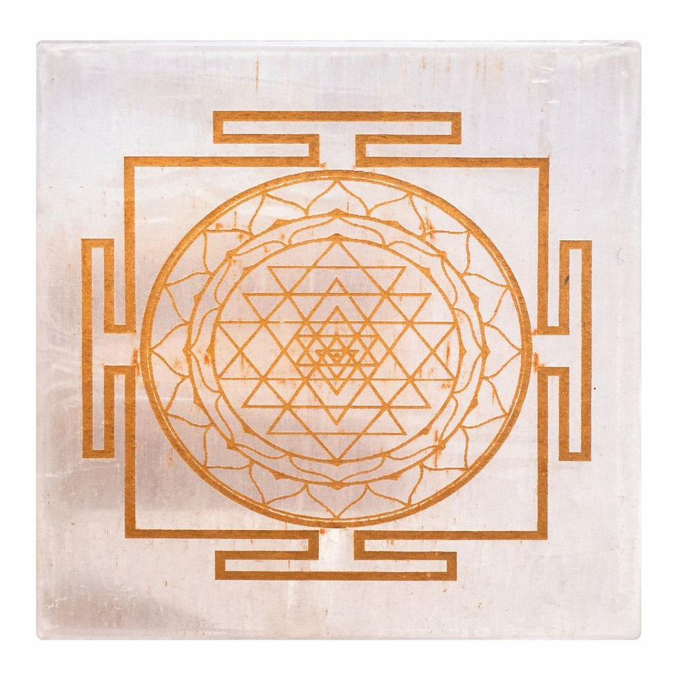 Selenite Plate