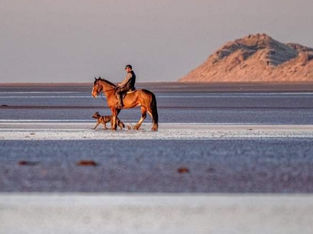 Remaining dry and cloudy