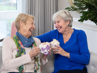 A Warming Morning of coffee and cake for CALM charity at Formby retirement development