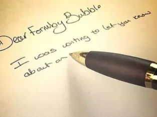 A big thank you for helping my blind friend