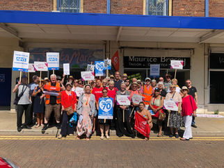 MP and activists celebrate NHS at venue that played important role in birth of the service