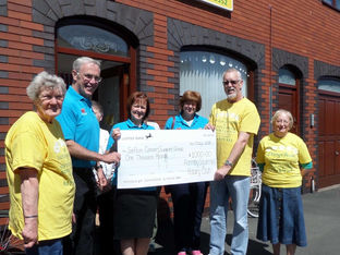Formby Squirrels Rotary Club raise £1000 for the Sefton Cancer Support Group