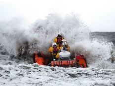 RNLI safety advice as Storm Dudley hits Formby