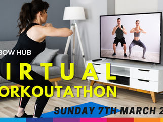 Rainbow Hub Workout-Athon goes virtual
