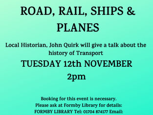 November Talk at Formby Library