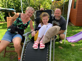 Formby Couple running equivalent of four marathons for children's charity Rainbow Hub