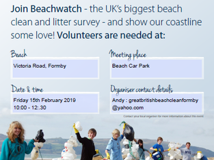 Victoria Road Beach will be receiving a thorough clean on Friday 15th of February, can you help?