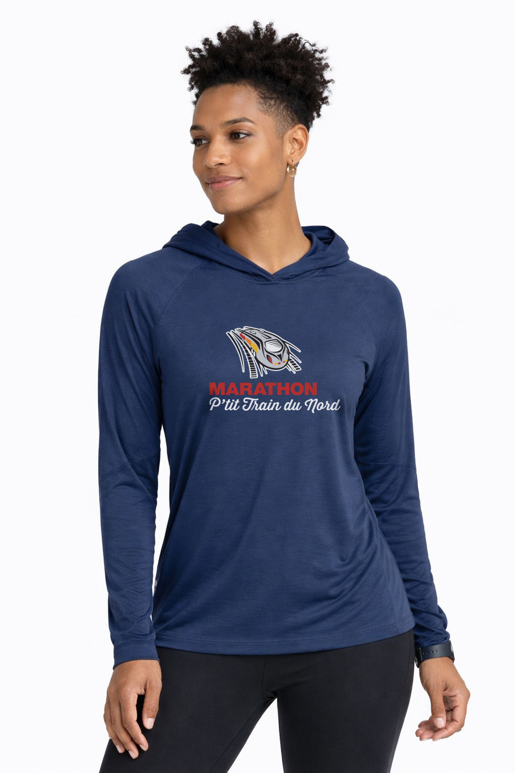 Hooded Long Sleeve - P'tit Train du Nord