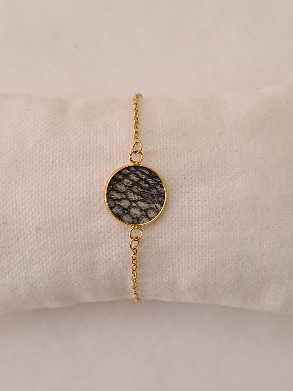 Miniature : Bracelet en Cuir de Poisson