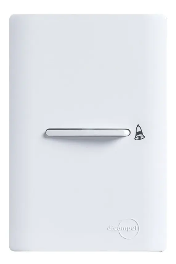 Pulsador de Campainha Total White Novara