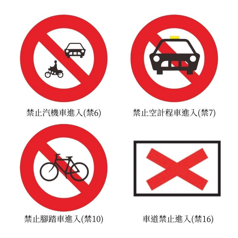 縮圖：標誌牌 禁制系列