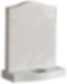 £1645.00 M1 White Marble Memorial
