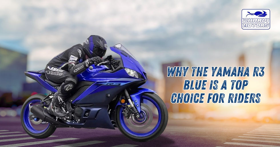 Why The Yamaha R3 Blue Is A Top Choice For Riders