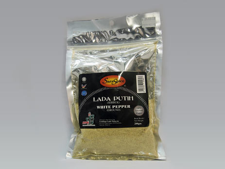 SARASPICE White Pepper Ground 200g