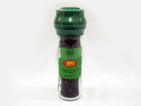 SARASPICE Black Pepper Grinder Non-Refillable 50g