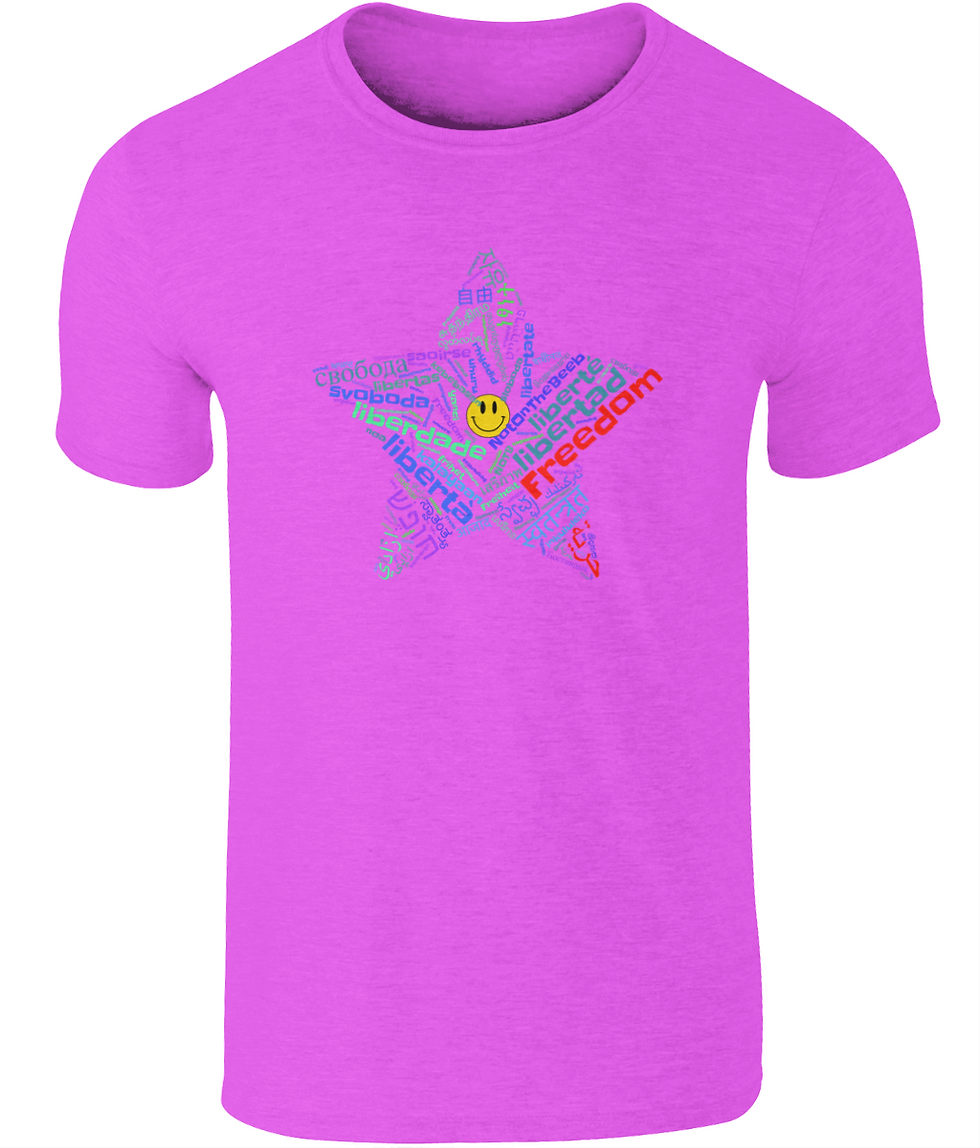 Thumbnail: Shooting Freedom Star - Softspun  Unisex t-shirt