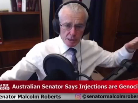 AUSTRALIAN SENATOR MALCOLM ROBERTS CONFIRMS NANOTECH IN VACCINES