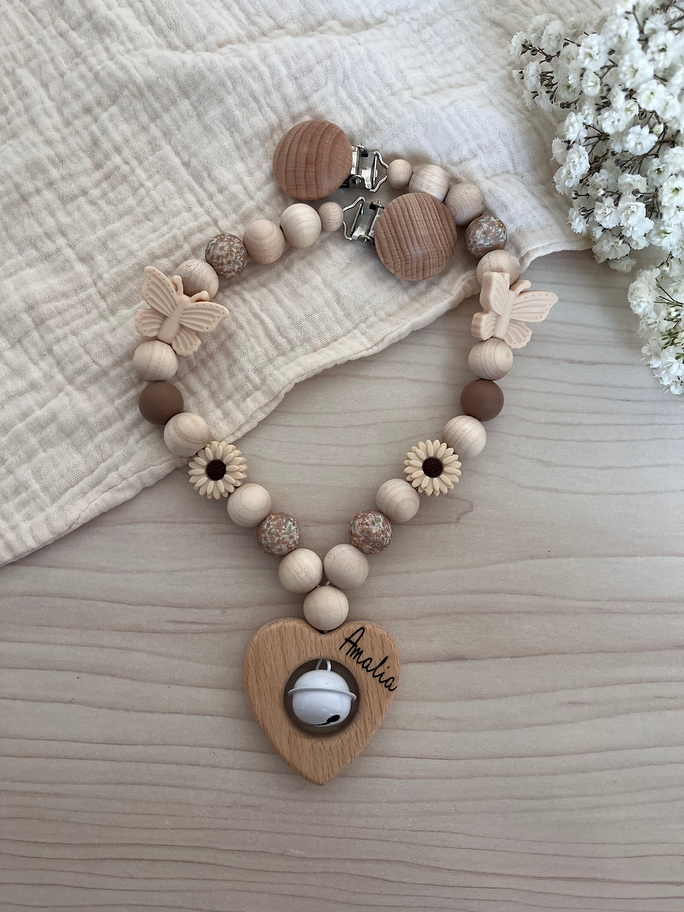 Kinderwagenkette - Herzchen