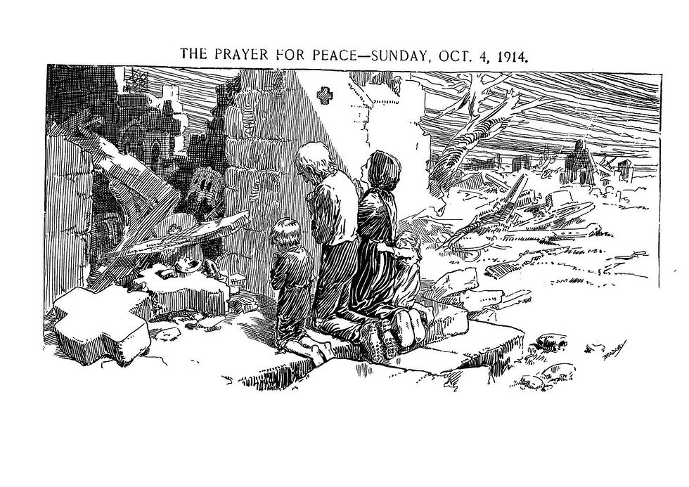 The prayer for peace (1914) / Oración por la paz (1914)